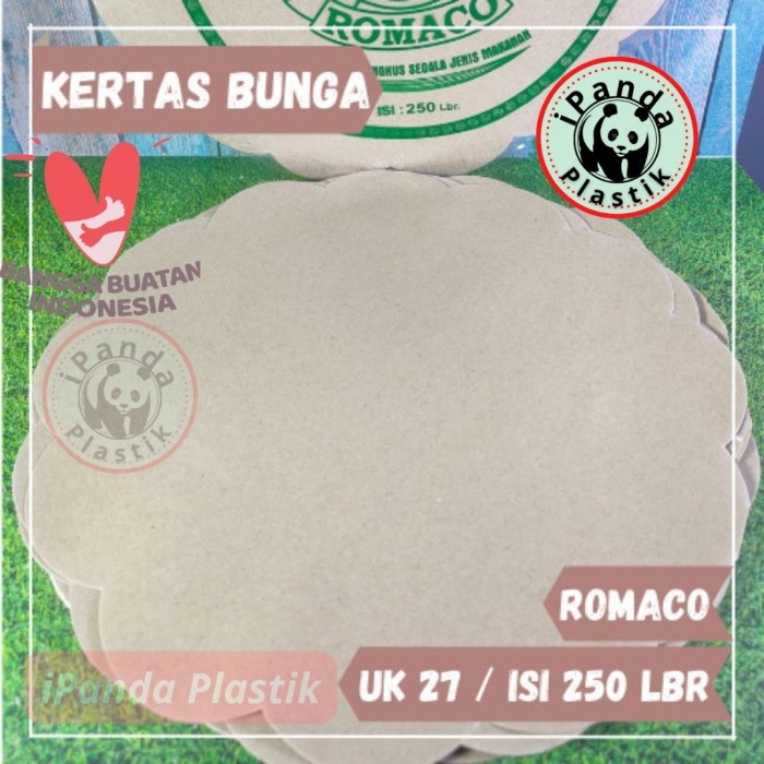 Kertas Nasi Bunga Besar Uk. 27 / Kertas alas kembang besar