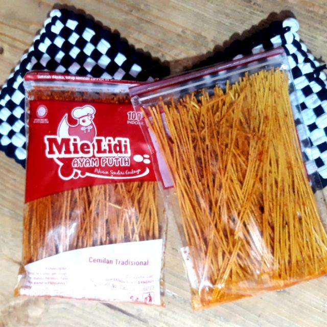 

MIE LIDI AYAM PUTIH BESAR JAJANAN JADOEL