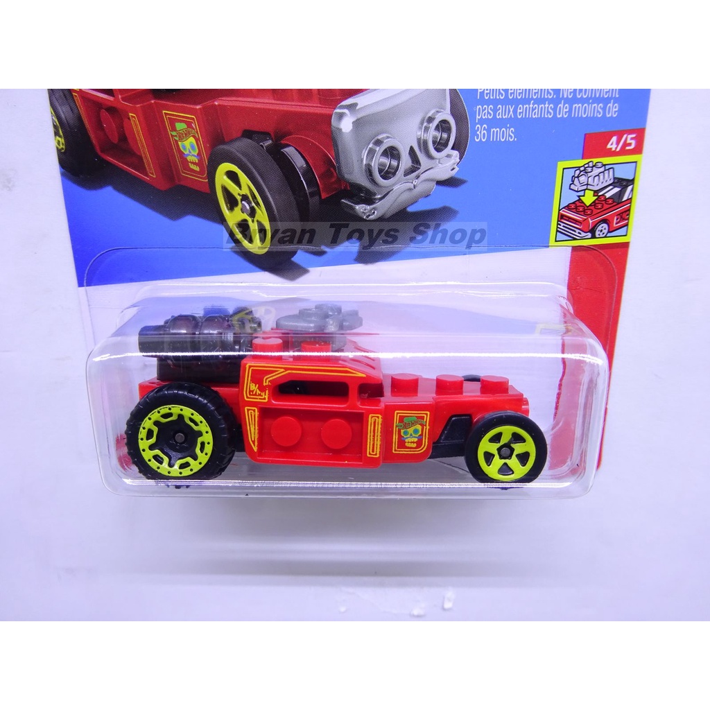 Hot Wheels Brick And Motor Merah - Mobil Balap