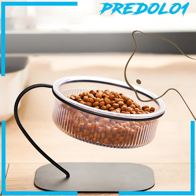 [Predolo1] Raised Cat Bowl Anti Slip Pet Feeder Waterer Tahan Lama Untuk Anjing Kecil Sedang