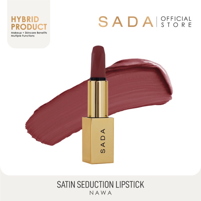 ✿ BISA COD✿ SADA by Cathy Sharon Satin Seduction Lipstick - 05 Nawa