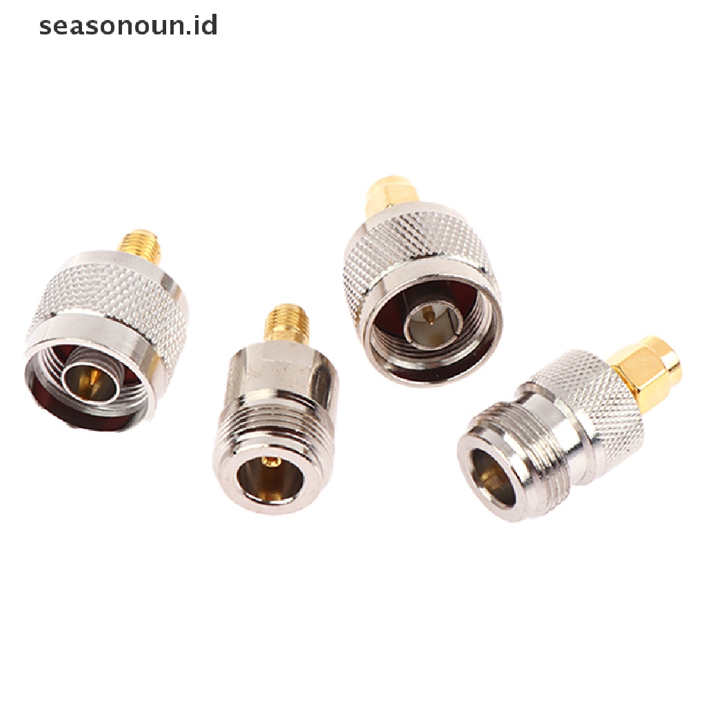 Konektor Seasonoun 1PCS Adaptor RF SMA Male Female Ke SMA N type Male Female.