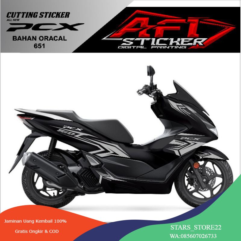 STRIPING CUTTING STIKER HONDA PCX 160 PCX 150 cutting sticker all new pcx 2021