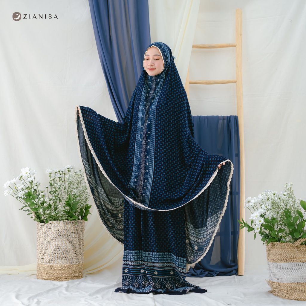 [Ready] Mukenah Wanita Dewasa Mukena Zianisa Spesial Bold Collection Allsize √ D68 / Mukena 3 In 1 C
