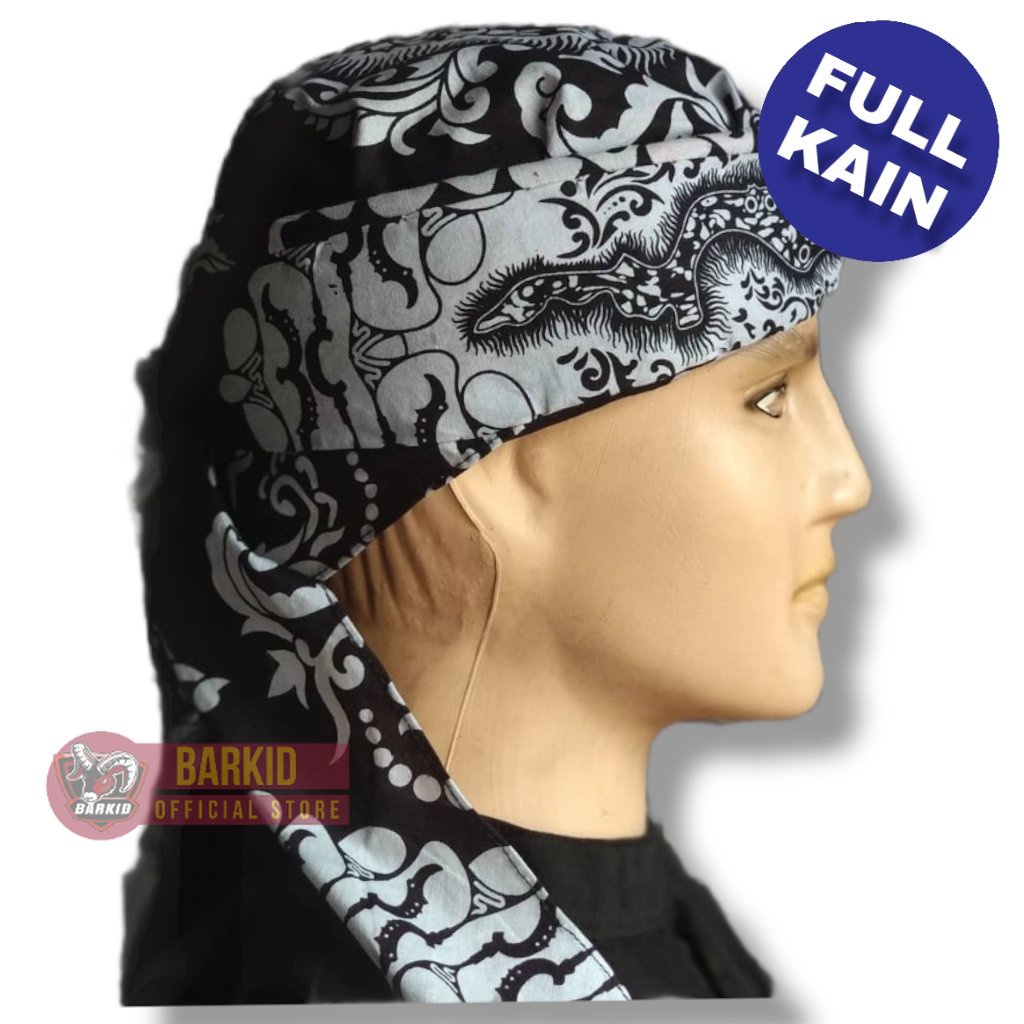 iket Sunda parekos FULL KAIN praktis - barangbang semplak - iket - bendo - udeng - totopong - blangk