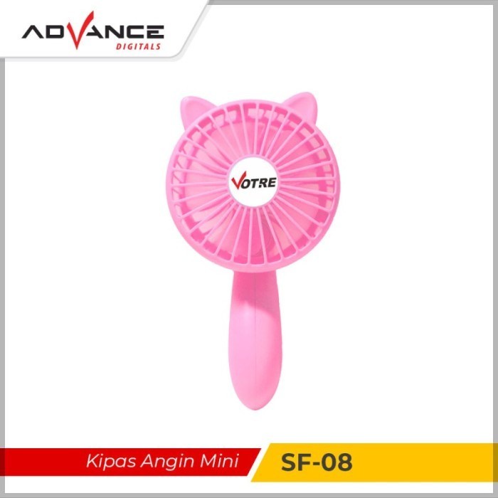 Advance SF08 / SF 08 Kipas Angin Mini Portable Rechargeable