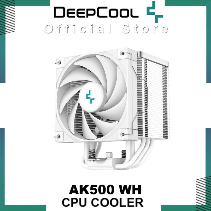 Deepcool AK500 White High-Performance CPU Cooler