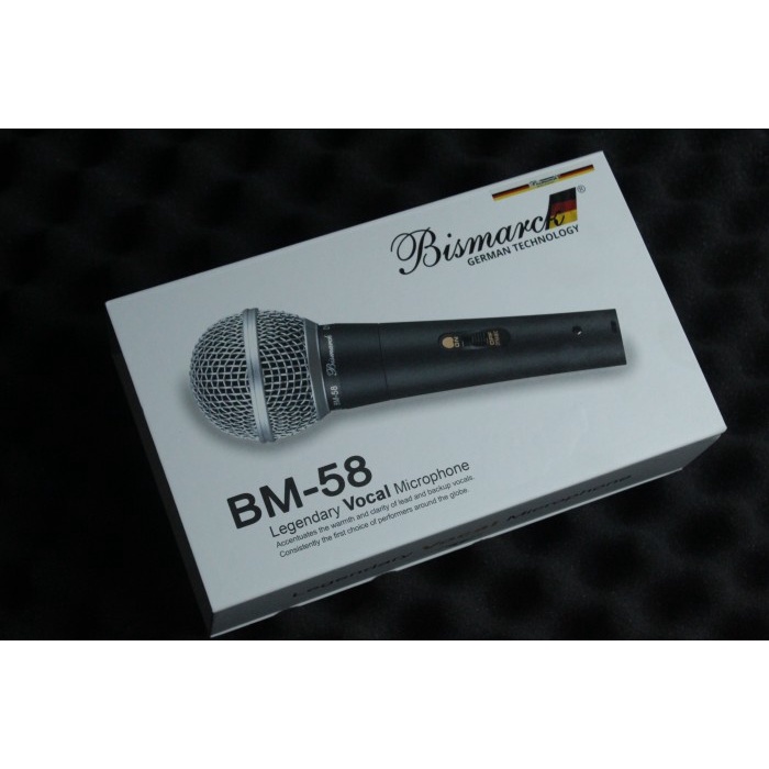 Bismarck Legendary Vocal Microphone BM58