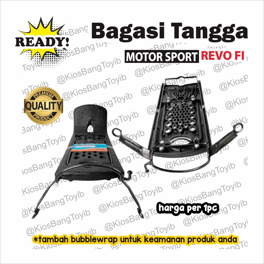 Rak Keranjang Bagasi Jepitan Tengah Honda REVO FIT FI (MTS)