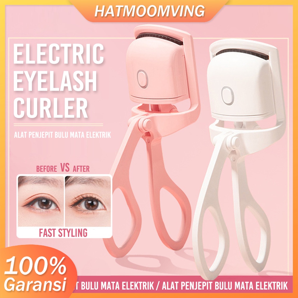 Electric Heated Eyelash Curler EC1 Penjepit Bulu Mata Pelentik Bulu Mata Jepitan Bulu Mata Lashes Elektrik Wireless Type-C Charging Long Battery Life