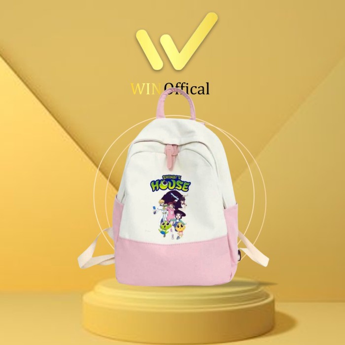 Tas Anak Sekolah Simple SD dan TK Tas Anak Perempuan SD Ransel house Win Official