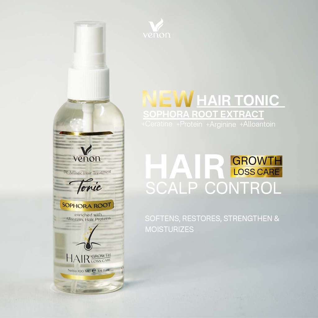 ★ BB ★ VENON De Artistic Hair Tonic Sophora Root 100ml - Perawatan Rambut Rontok / Tonic Rambut Rontok