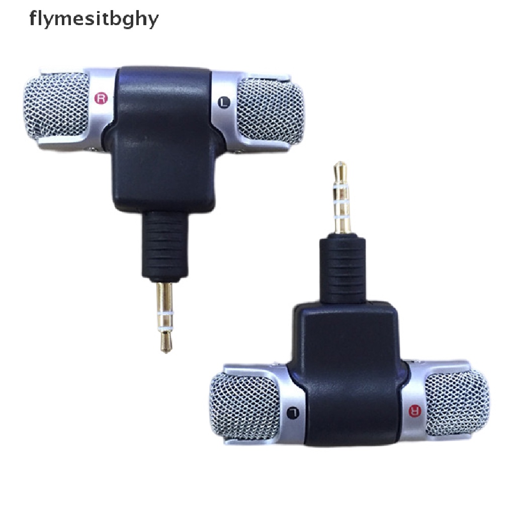 Ea Mikrofon Jack Mini 3.5mm Stereo Mic Untuk Merekam Handphone Studio Interview Microphone Untuk Smartphone ENN