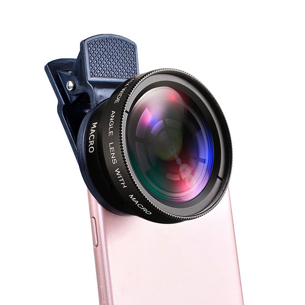 Super Wide Angle Lens Macro Smartphone - 12.5X Lensa Pembesar HP Dengan Klip