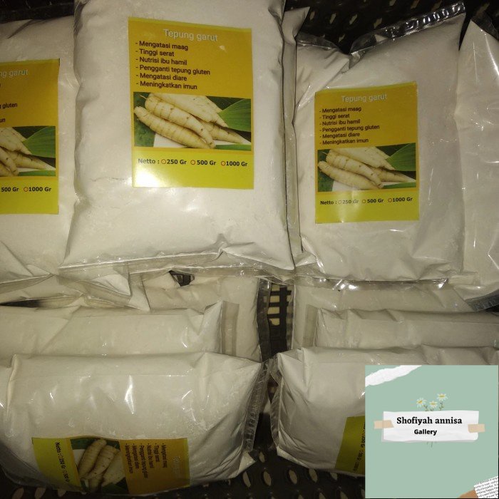 

tepung garut 1 kg