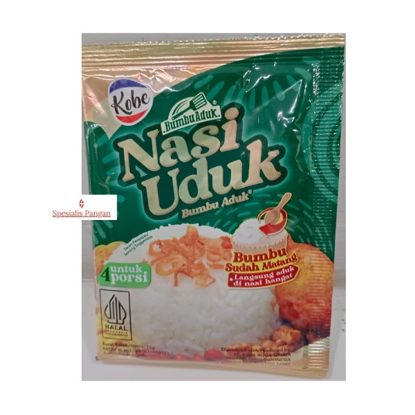 KOBE BUMBU ADUK NASI UDUK INSTANT 15 gram Masakan Tradisional
