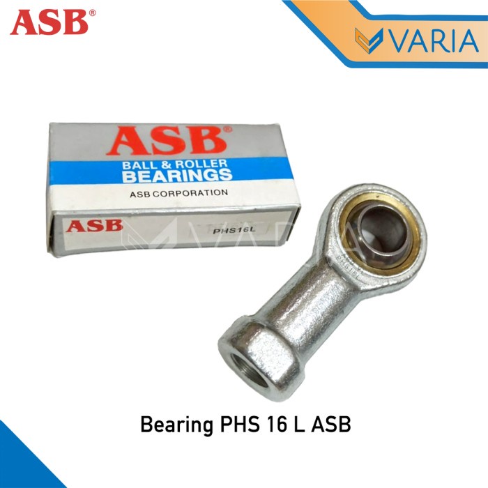 Bearing PHS 16 L ASB Diameter As 16 mm Laher Rod Ends Drat Kiri