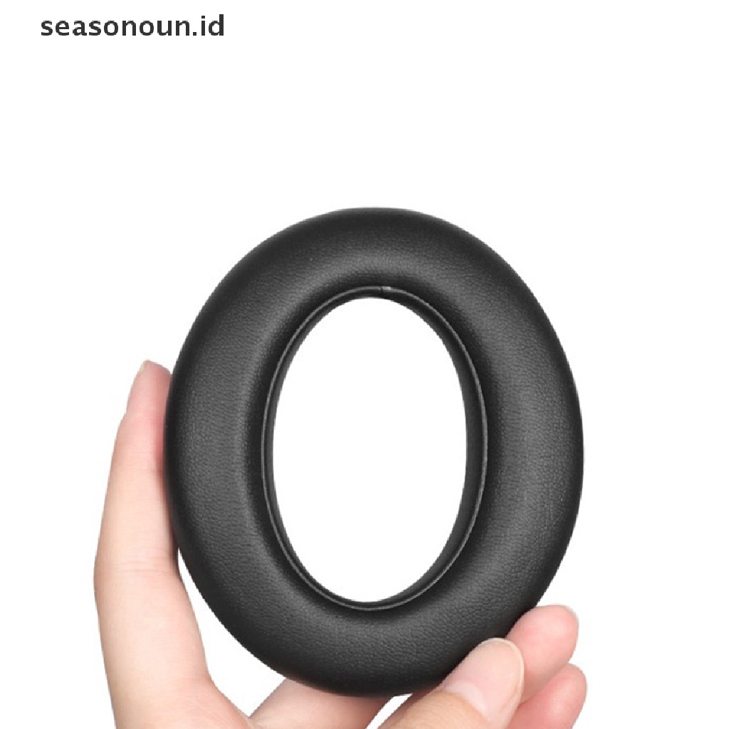 Seasonoun Soft Memory Foam Protein Ear Pads Pengganti Meizu HD60 HD 60headphone Earpads Earcups Bantal Telinga.