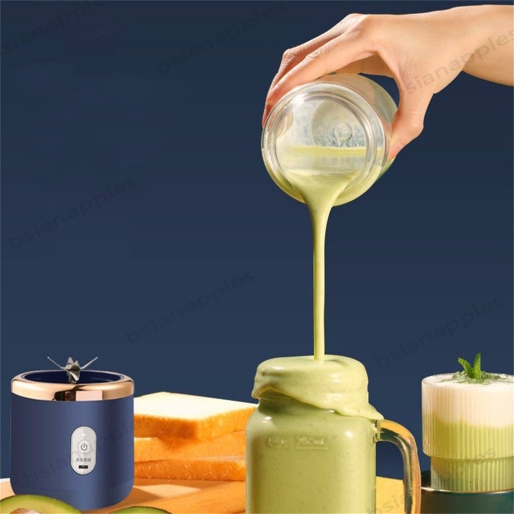 【COD】Blender Portable Mini Juicer/Kapsul/Electric Blender/Jus Buah/Blander 6 Mata Pisau 400ML Port Charger USB