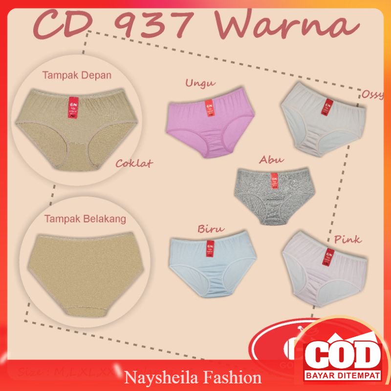 CELANA DALAM CD WANITA GOLDEN NICK GELAP TERANG PAKAIAN UNDERWEAR  DALEMAN CAWET CANGCUT CANCUT DEWA