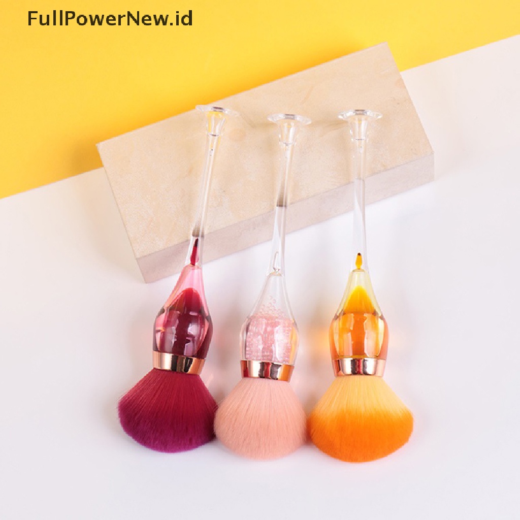 Power 1PC Gelas Wine Bentuk Mineral Powder Brush Makeup Lembut Berbulu Foundation Brush ID