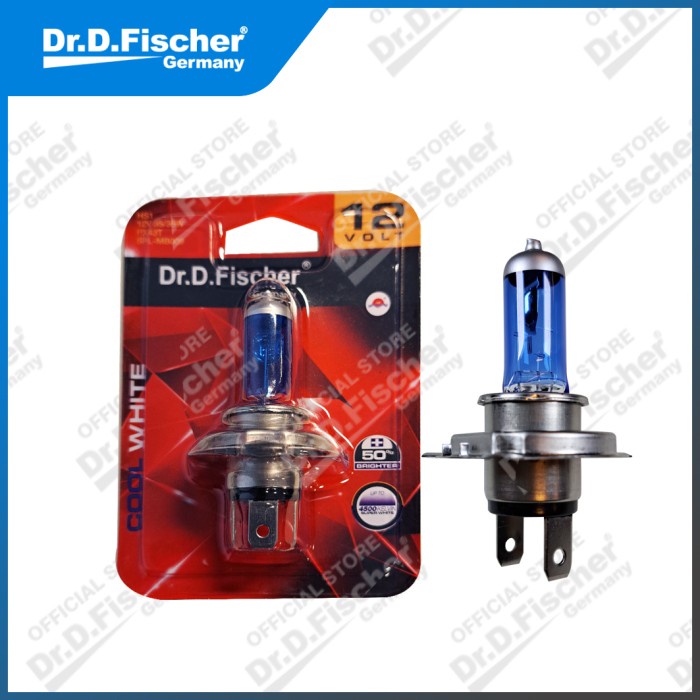 Lampu Motor Dr.D.Fischer Halogen Cool White HS1 12V 35/35W