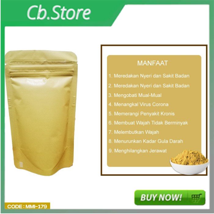 

JAHE BUBUK 100 GR penghangat tubuh rempah ramuan herbal MMI-179 Best Seller