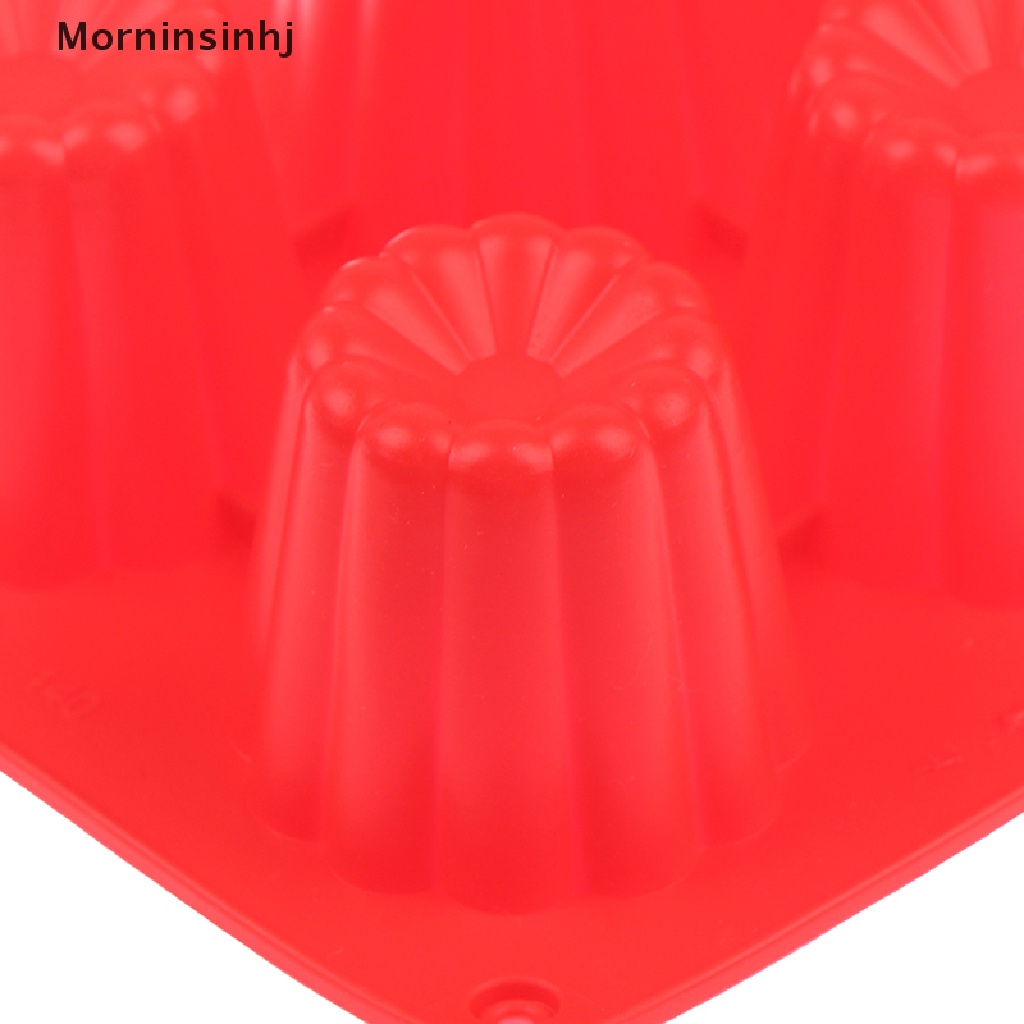 Mornin Cetakan Silikon DIY Untuk Handmade Membuat Silinder Aroma Lilin 6 Cavity Molds id