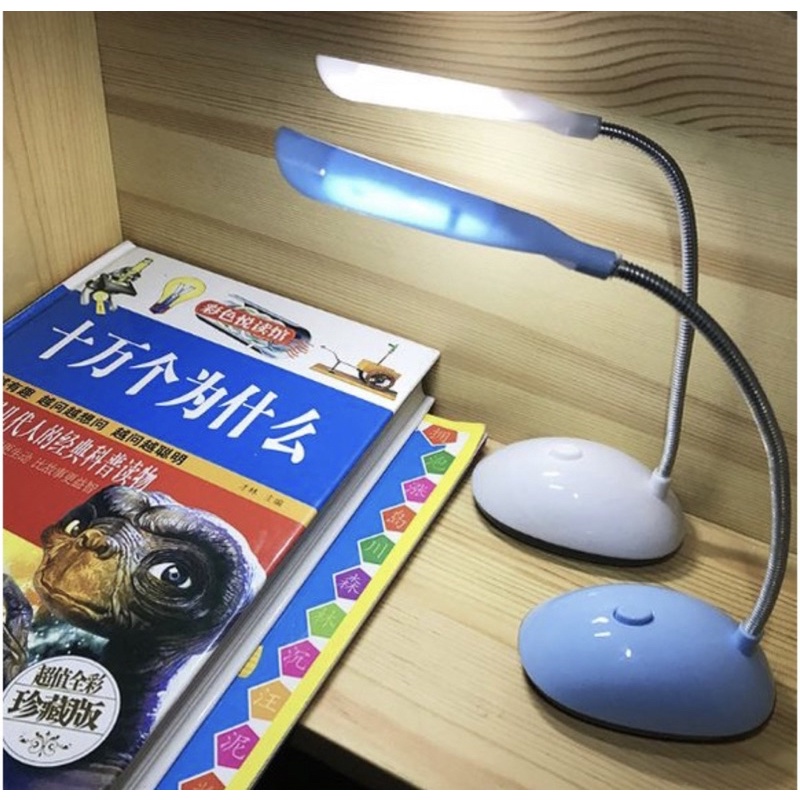 DLL47 Lampu meja Belajar V7188 Vanstar LED Baterai Study lamp table Desk Anak MURAH