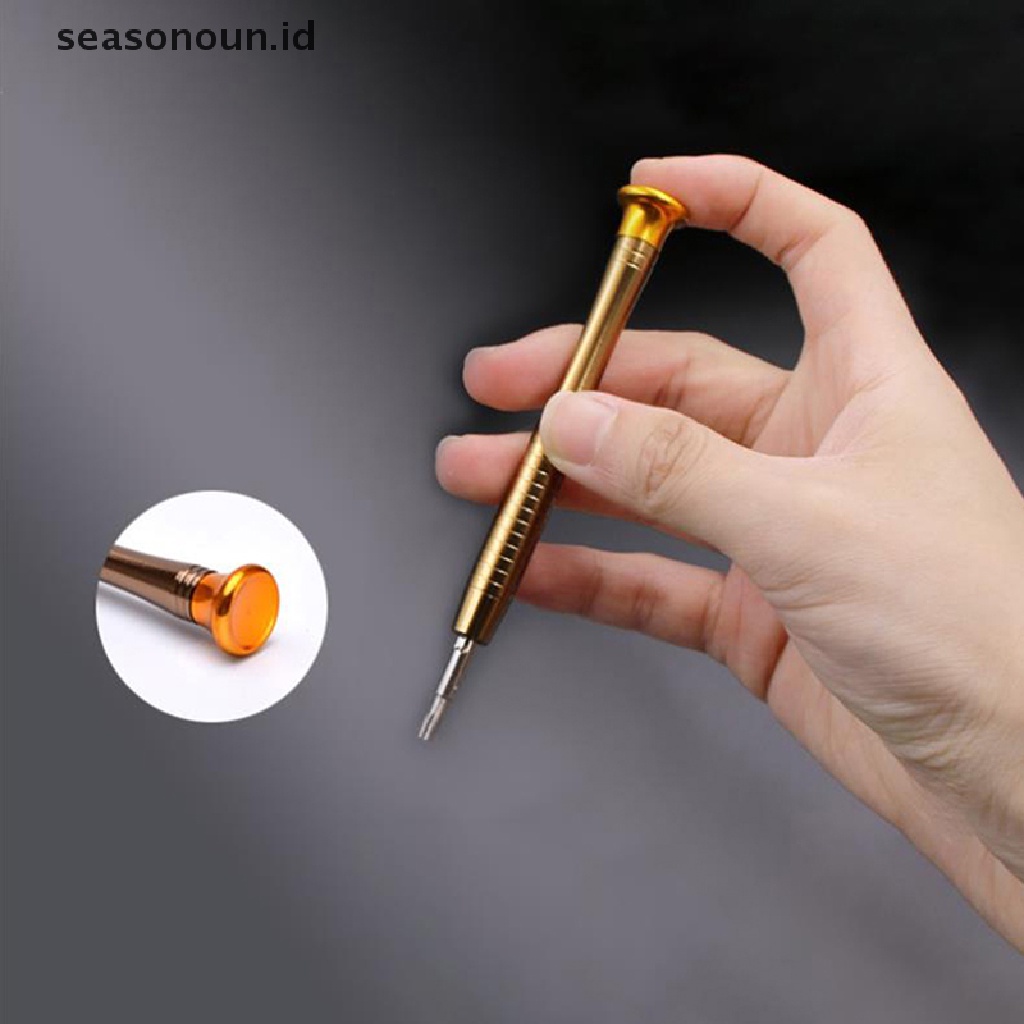 Seasonoun 25in1 Obeng Presisi Mini Magnetic Set Repair Tools Kit Untuk iPhone PC Kamera Jam Tangan.