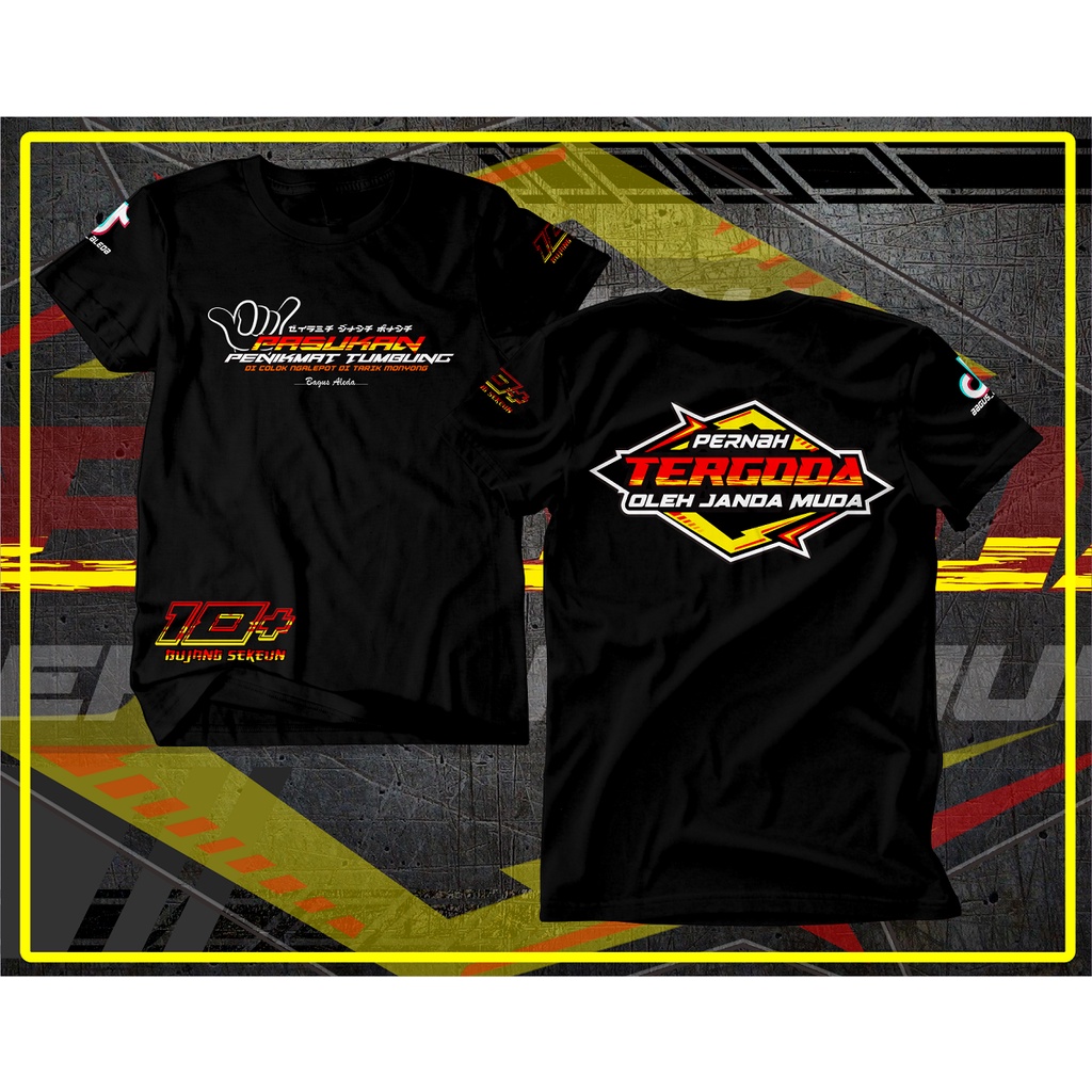 KAOS PERNAH TERGODA JANDA MUDA