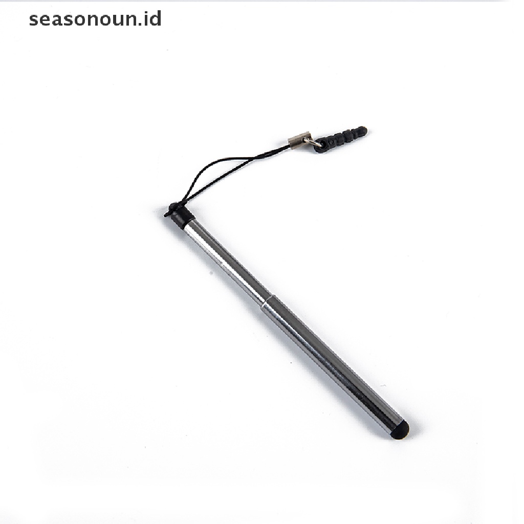 Seasonoun Pen Layar Sentuh Kapasitif Stylus Pen Universal Yang Dapat Ditarik Tablet Ponsel Pintar.