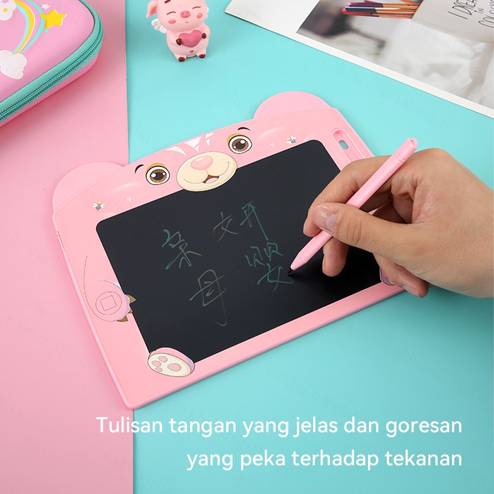 JCHO Drawing Writing Tablet Papan Tulis LCD Anak Dewasa Board writing pad lcd writing tablet karakter