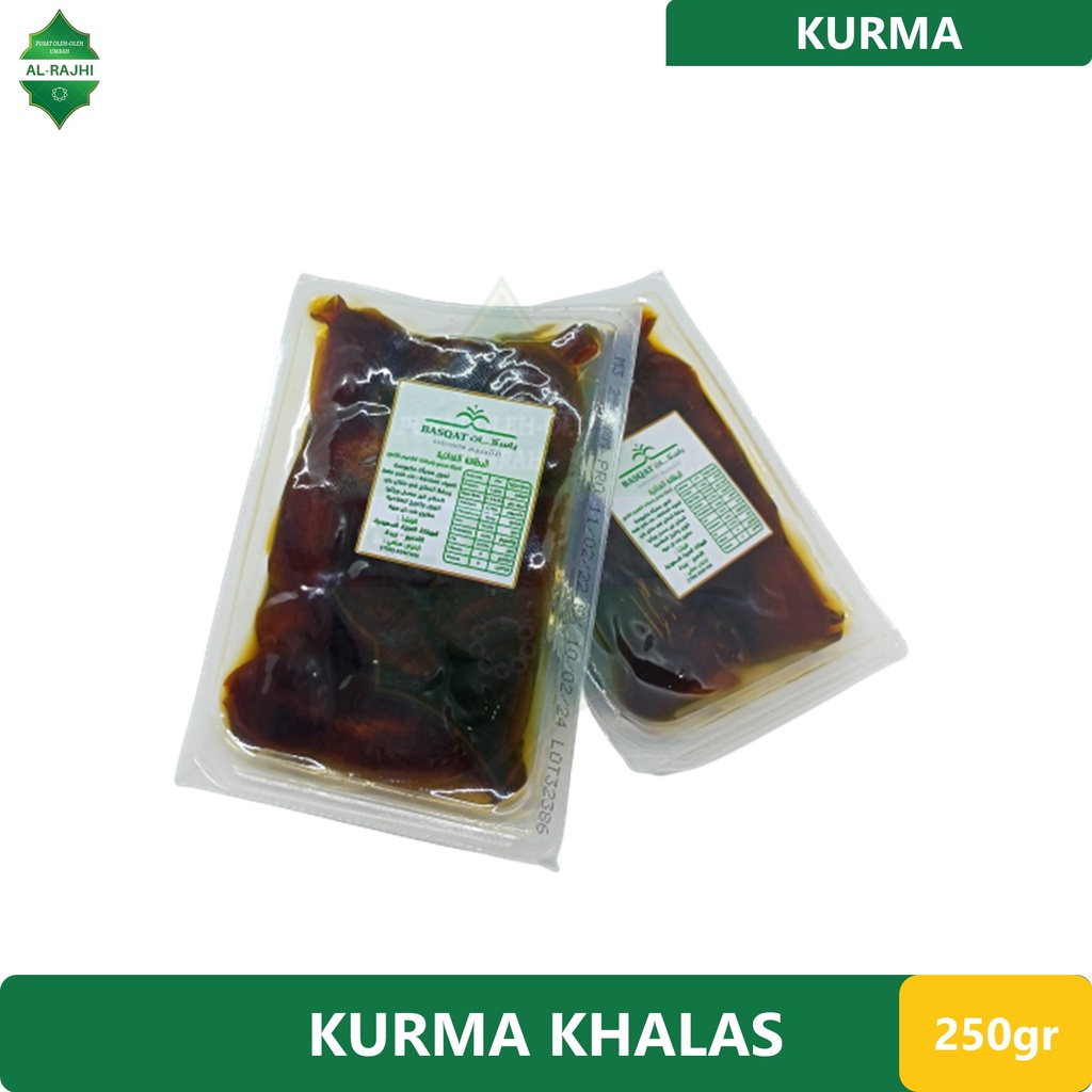 

Kurma Khalas 250 Gr Kemasan Press Khalas 250 Gr Vacuum