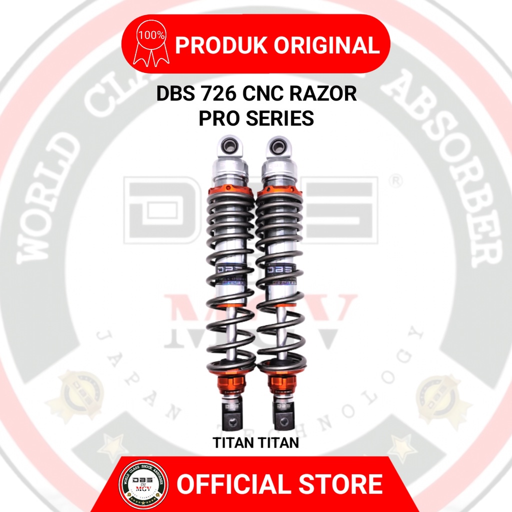 [ BISA COD ] Shock Non Tabung DBS 726 CNC RAZOR PRO SERIES YAMAHA XMAX 250 NMAX 155 N MAX X MAX