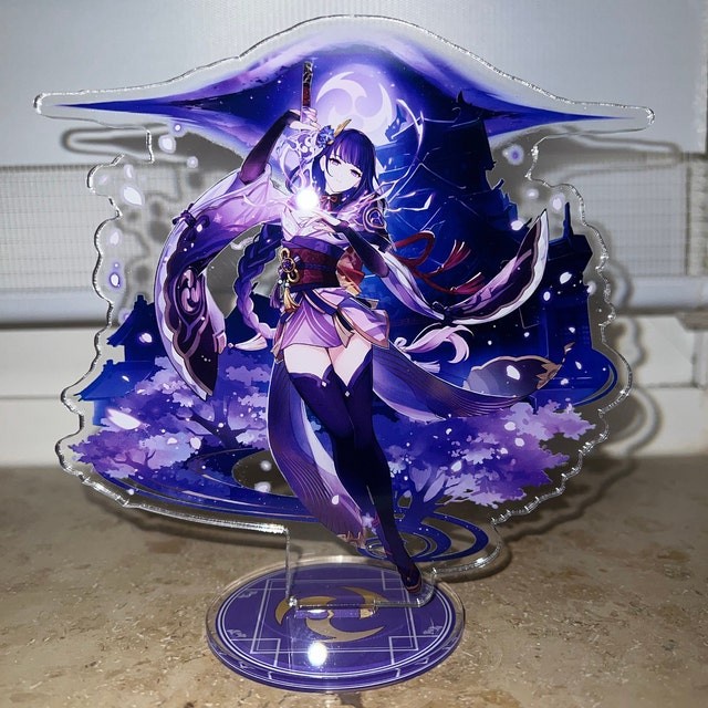 Action Figure Anime Genshin Impact Akrilik 3D UV - Choice Maker