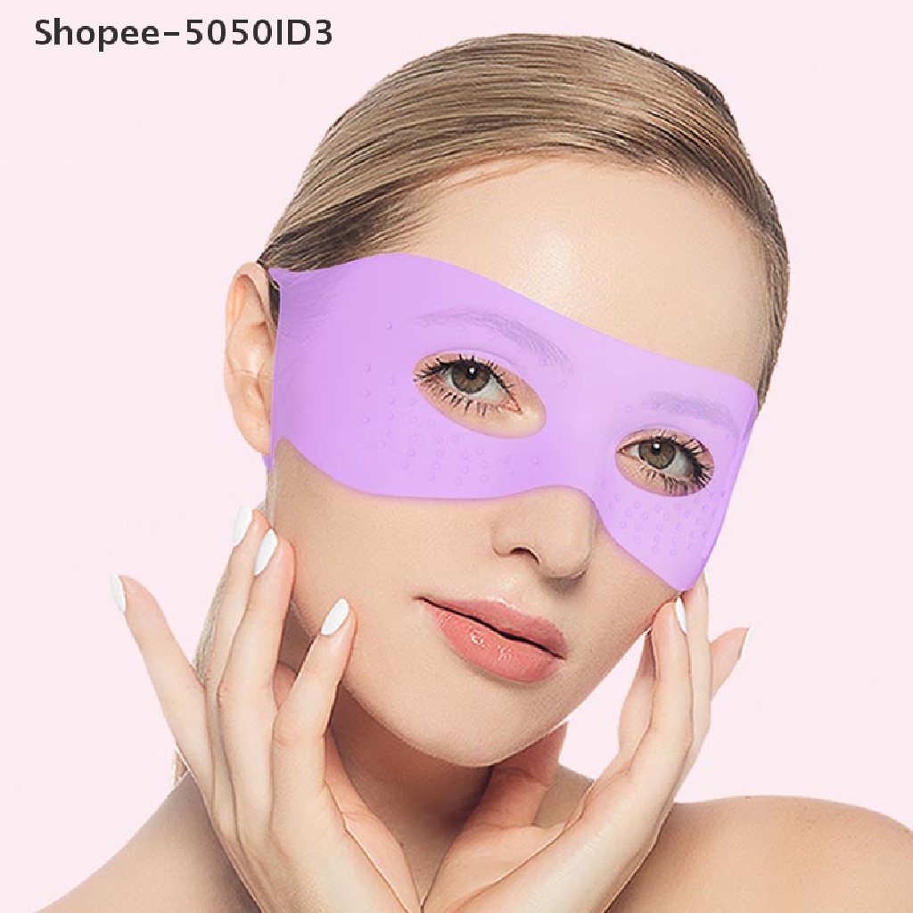 [HOT] Masker Mata Silikon Reusable Steam Patch Pelembab Untuk Wanita Alat Kecantikan [ID]