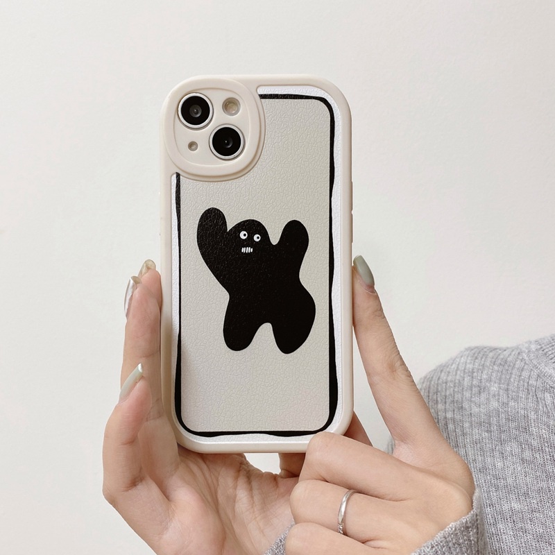 Case Shadow Hitam OPPO A9 A5 A31 A53 A33 2020 A7 A5S A12 A11K F9 F11 A15S A35 A52 A92 A54 A36 A96 A83 A57 A3S A16 A1 Pro Reno 3 5 6 7Z 9 man Men Softcase