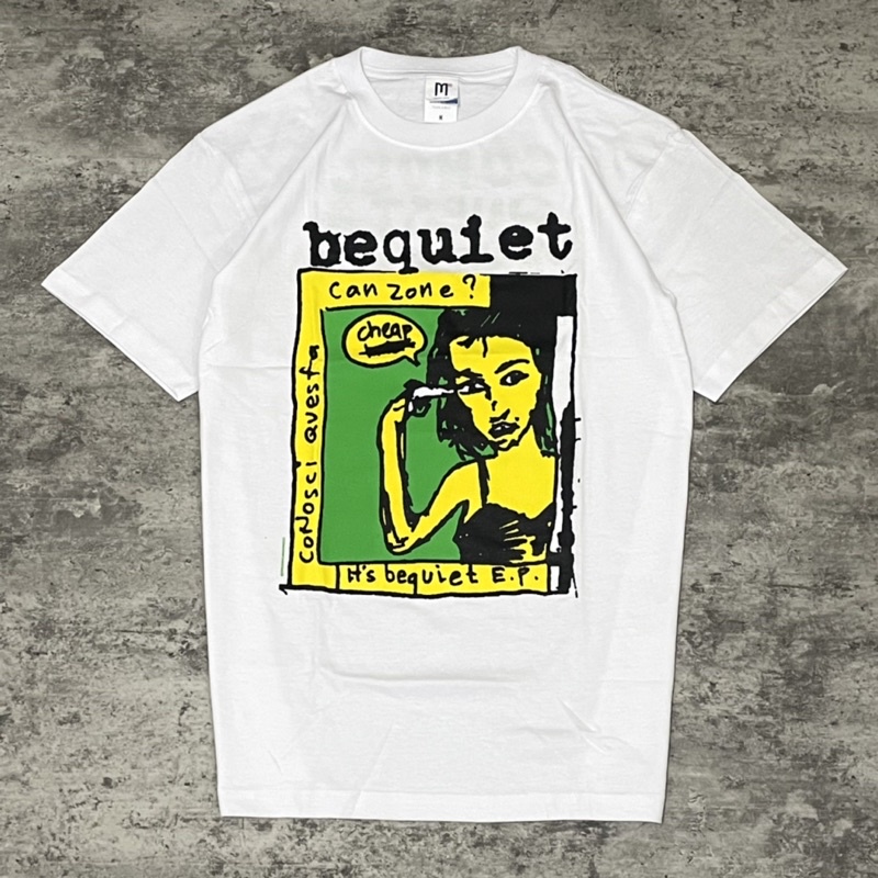 [COD] Bequiet - Conosca Questa Canzone? Tshirt - White | Baju Band Oroginal /