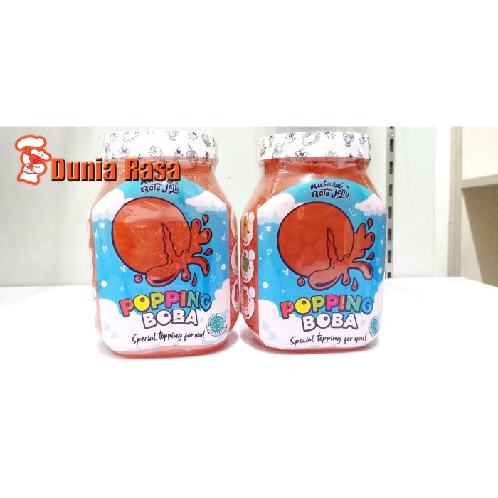 

Popping Boba Popping Pearl Strawberry 500gr