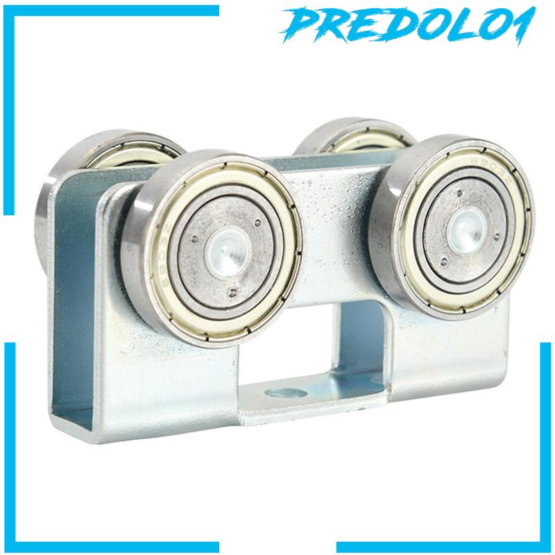 [Predolo1] 4 Wheel Trolley Assembly Stable Welded Roller Trolley for Cabinets Curtains