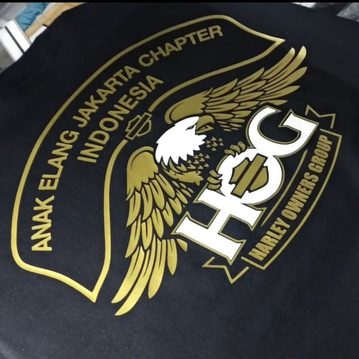 kaos - t-shirt Anak elang jakarta chapter indonesia HOG #HighQuality