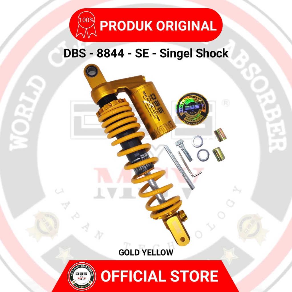 [ BISA COD ] Shock Tabung DBS 8844 GV SPORT NEW SPECIAL EDITION HONDA VARIO 160 PNP 340MM