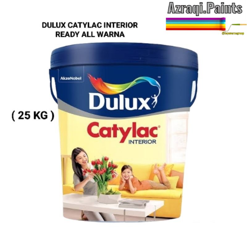 CAT DULUX CATYLAC INTERIOR READY ALL WARNA ( 25 KG )