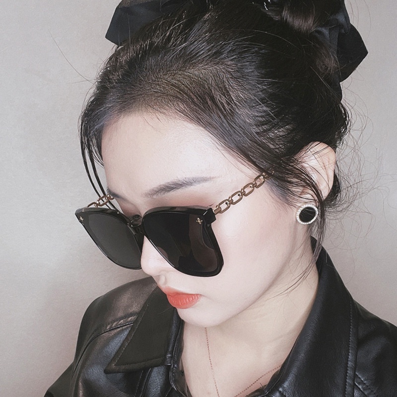 Aesthetic Shades Sunglasses UV400 Untuk Wanita/Pria Eyeglasses Colour