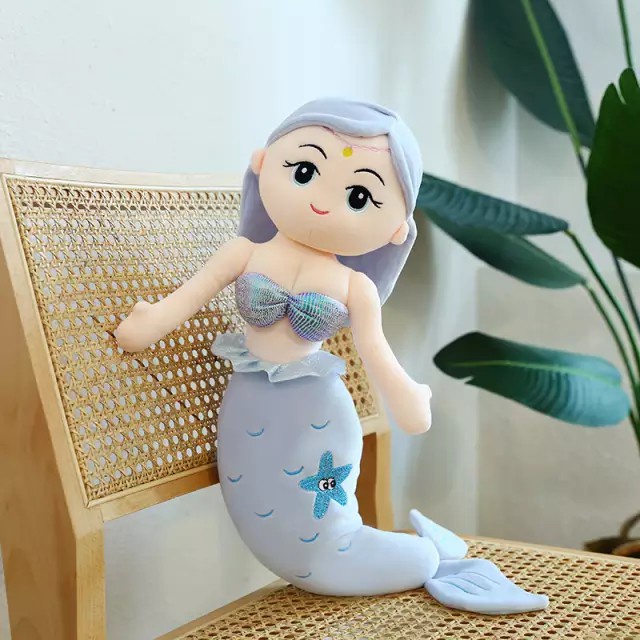Boneka putri duyung import sangat cantik dan lucu 50cm