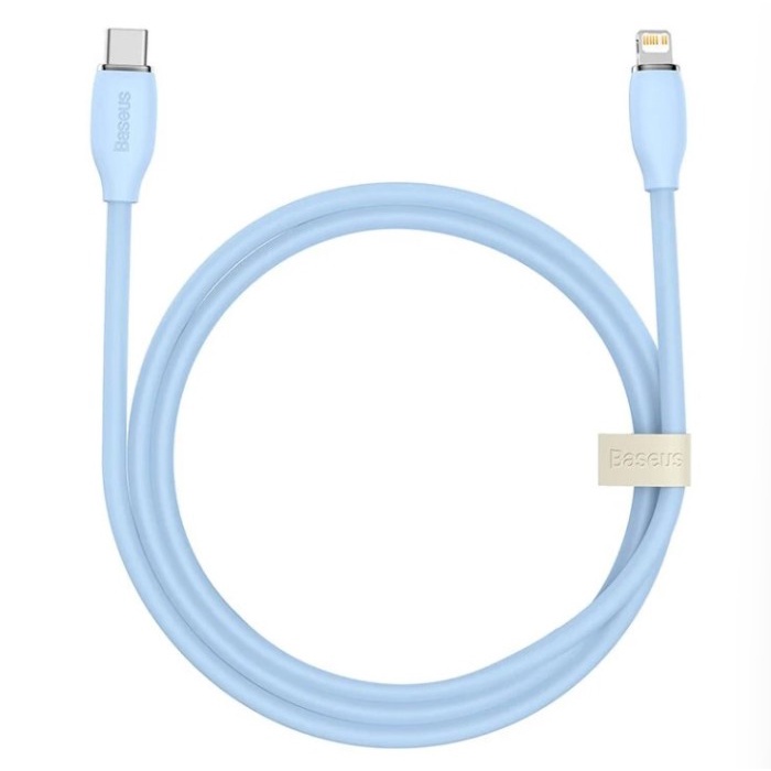 BASEUS Kabel Jelly Liquid Silica Gel Fast Charging Cable Data type-C to iP 20W 1.2m / 2m - CAGD02