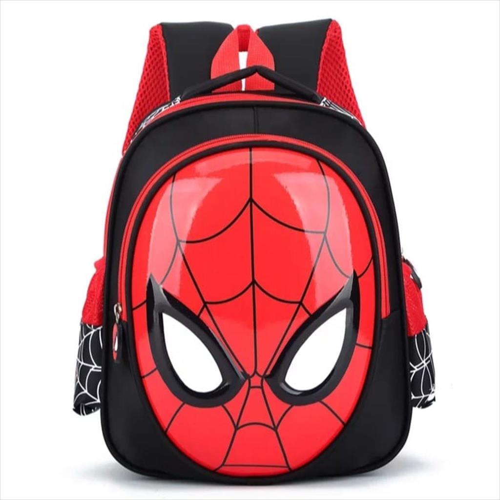 LS 781 - Ransel Spidi Head Tas Ransel Sekolah Ngaji Les Anak Laki-Laki PAUD TK SD Karakter Kartun Animasi Free Tempat Pensil Terbaru Kekinian