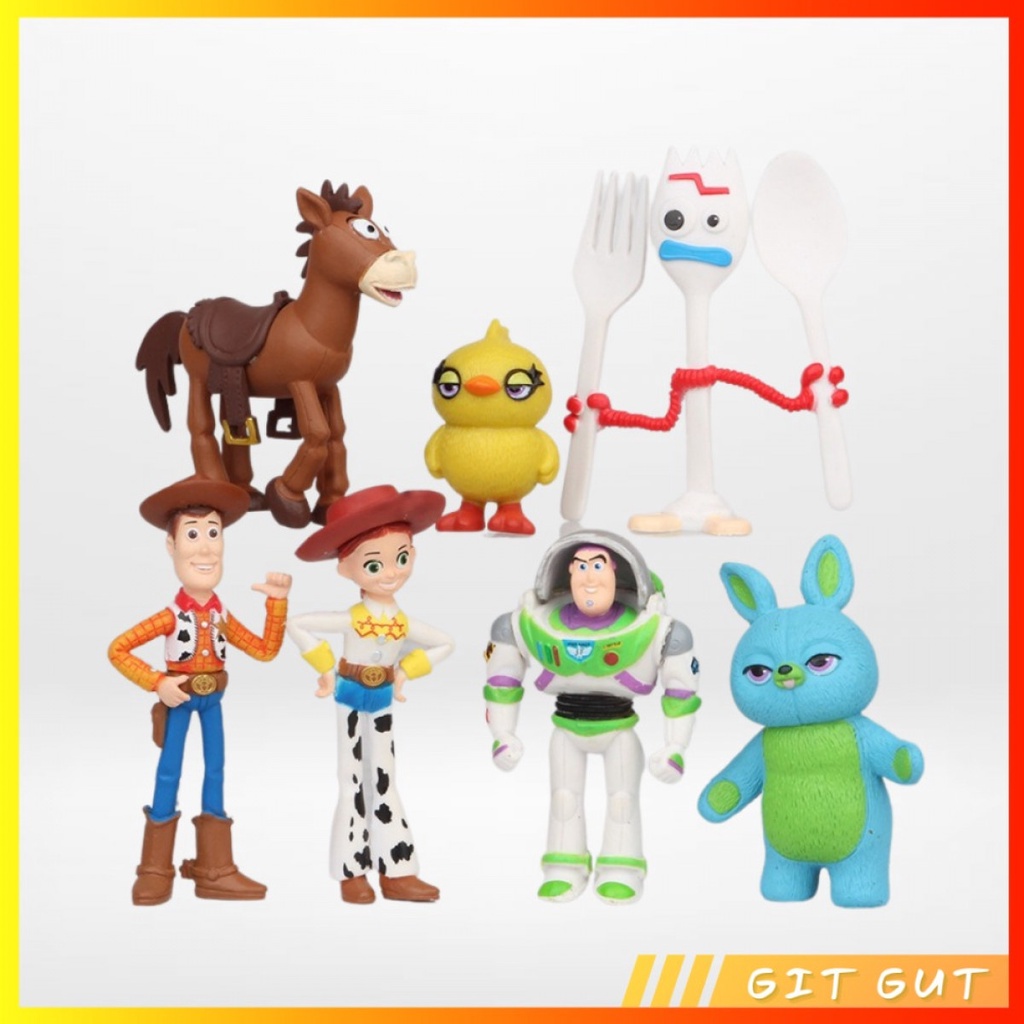 Action Figure Pajangan Mainan Disney Toy Story