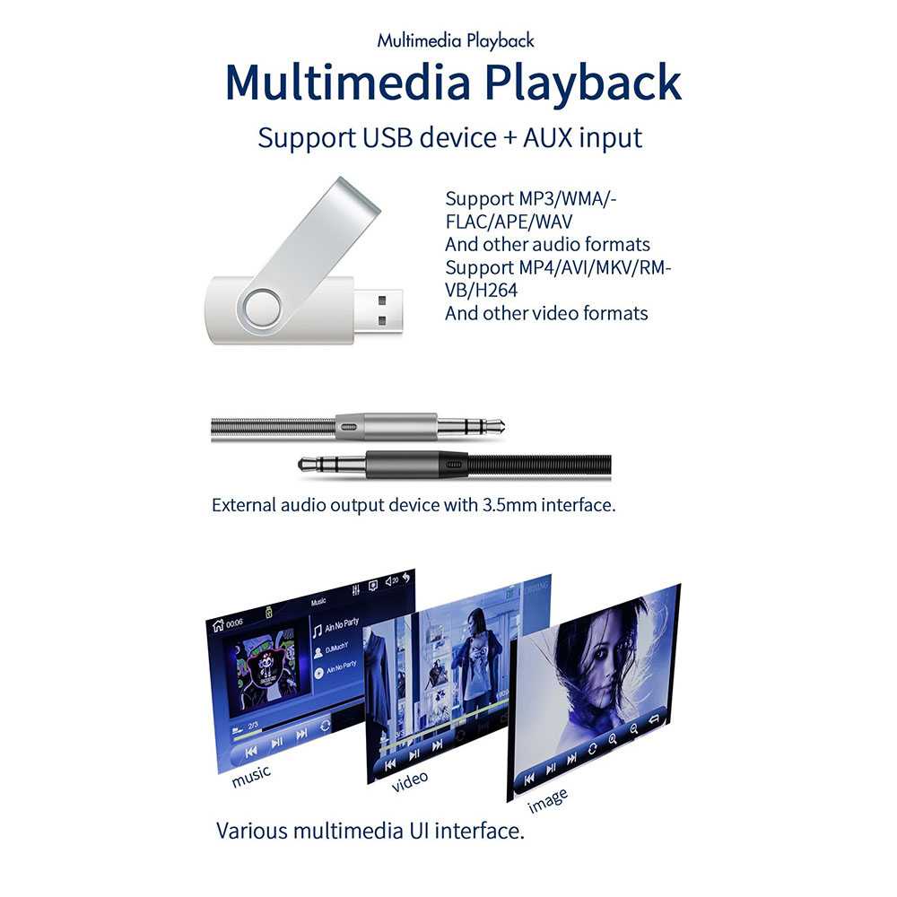 ZUIDID Head Unit CarPlay Double Din Bluetooth 5.1 - X2S ( Mughnii )